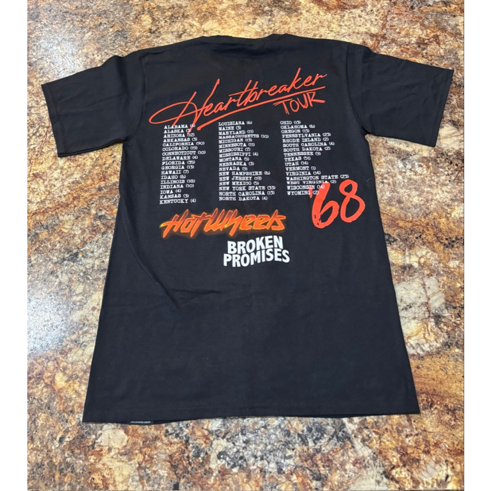 Broken Promises x Hot Wheels “Heartbreaker Tour ’68” Graphic Tee - Picture 2 of 3